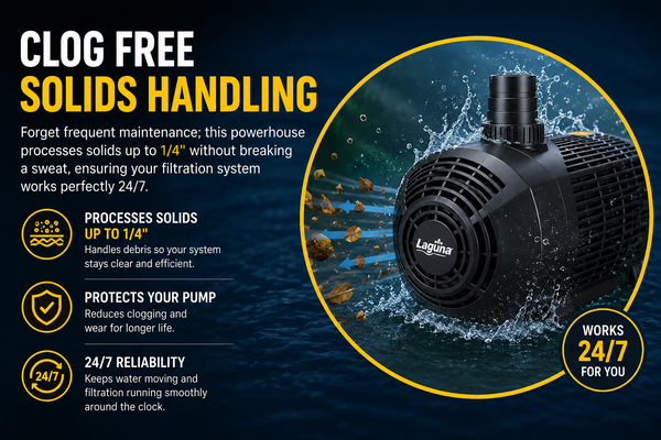 Clog-Free Solids Handling